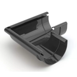 GAMRAT PCV Narożnik zewnętrzny 100mm - GRAFIT